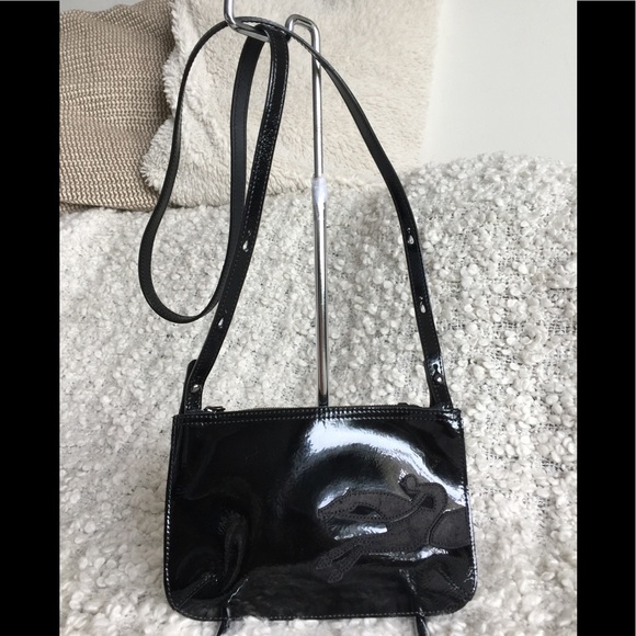 Longchamp Handbags - Longchamp Shop It Patent Leather Crossbody Bag